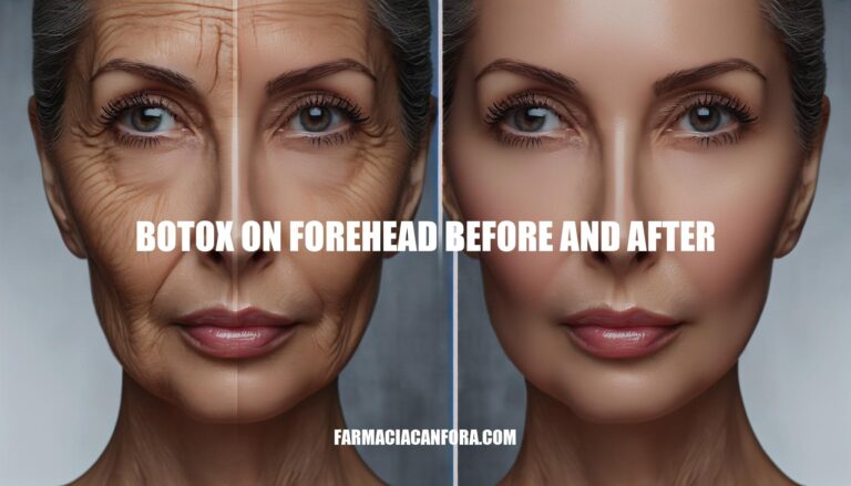Botox on Forehead Before and After: Expert Guide