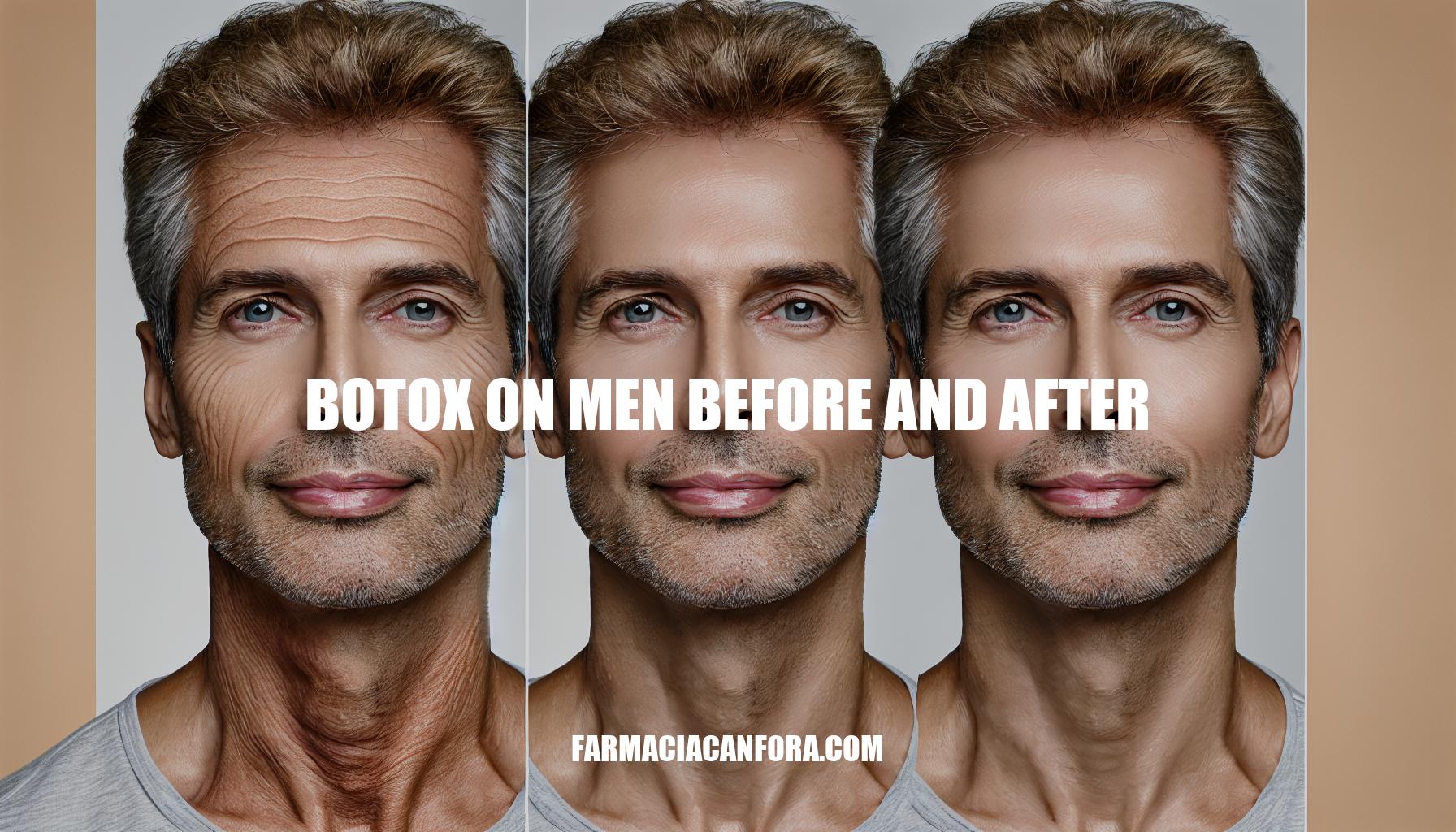 Botox on Men Before and After: Transformative Effects