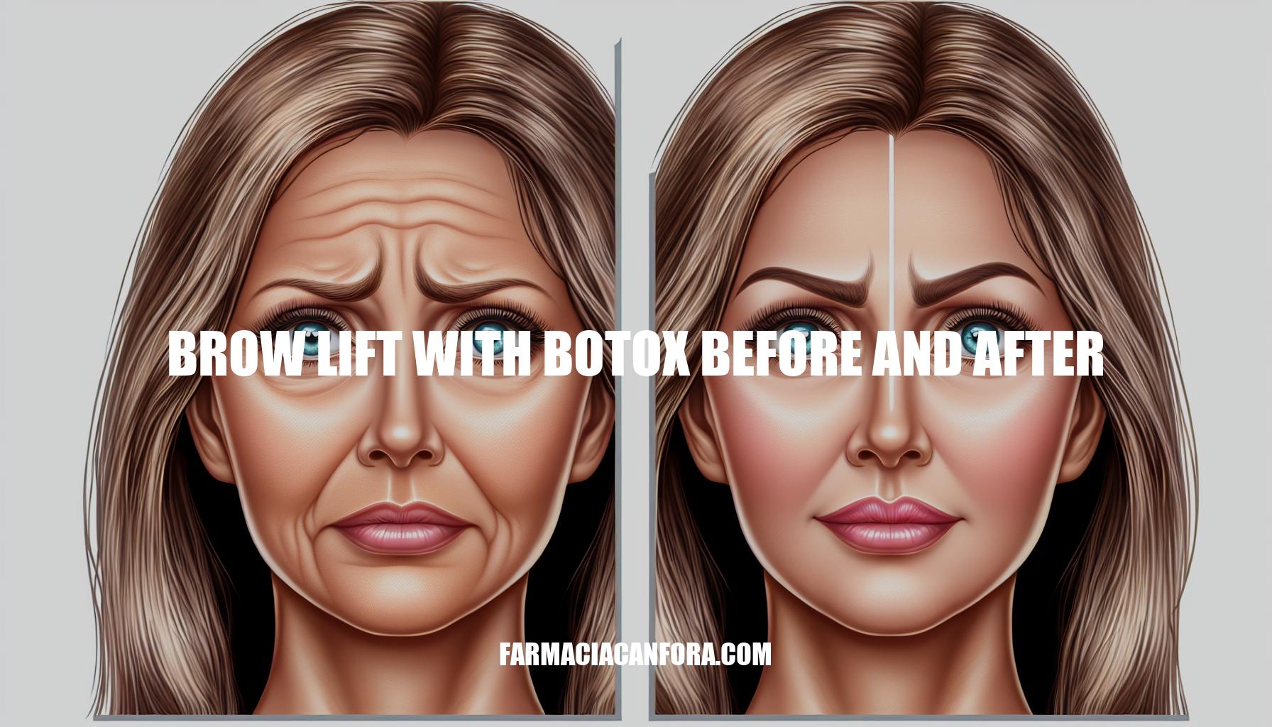 Brow Lift with Botox Before and After: A Comprehensive Guide