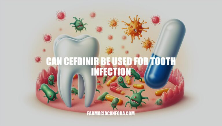 Can Cefdinir Be Used for Tooth Infection?