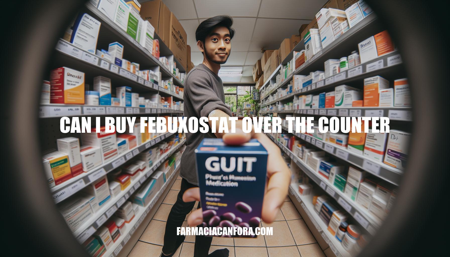 Can I Buy Febuxostat Over the Counter: A Comprehensive Guide
