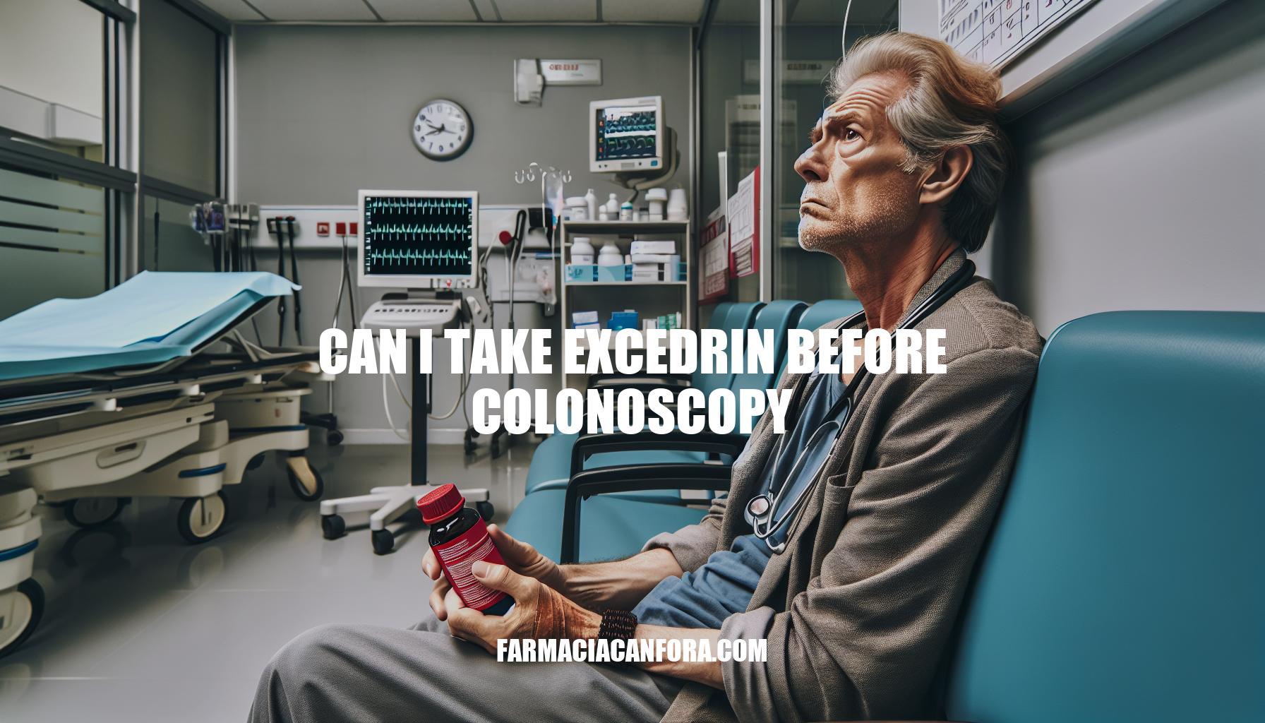 Can I Take Excedrin Before Colonoscopy: What You Need to Know