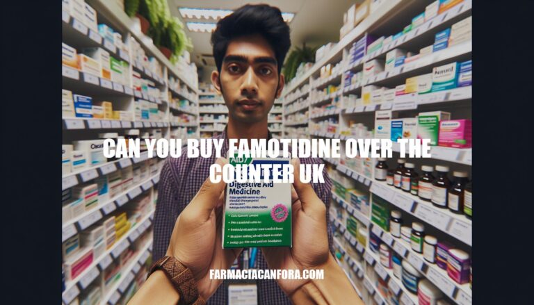 Can You Buy Famotidine Over the Counter in the UK
