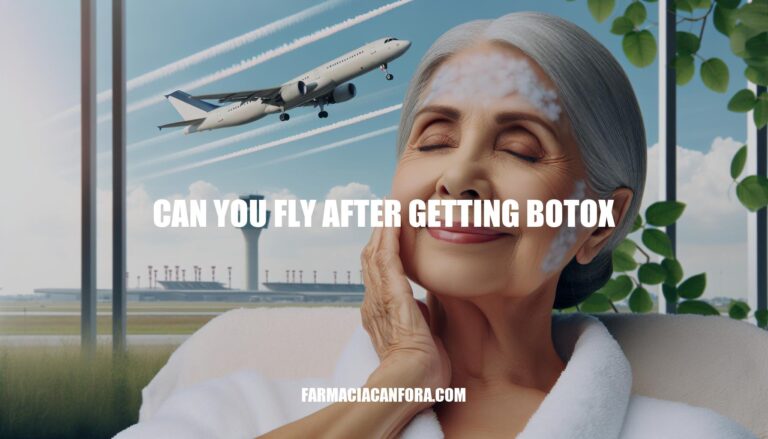 Can You Fly After Getting Botox: Expert Insights and Guidance