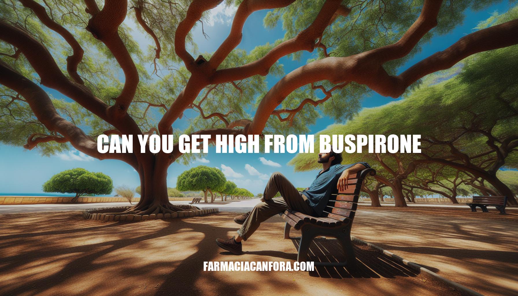 Can You Get High From Buspirone: Facts and Misconceptions