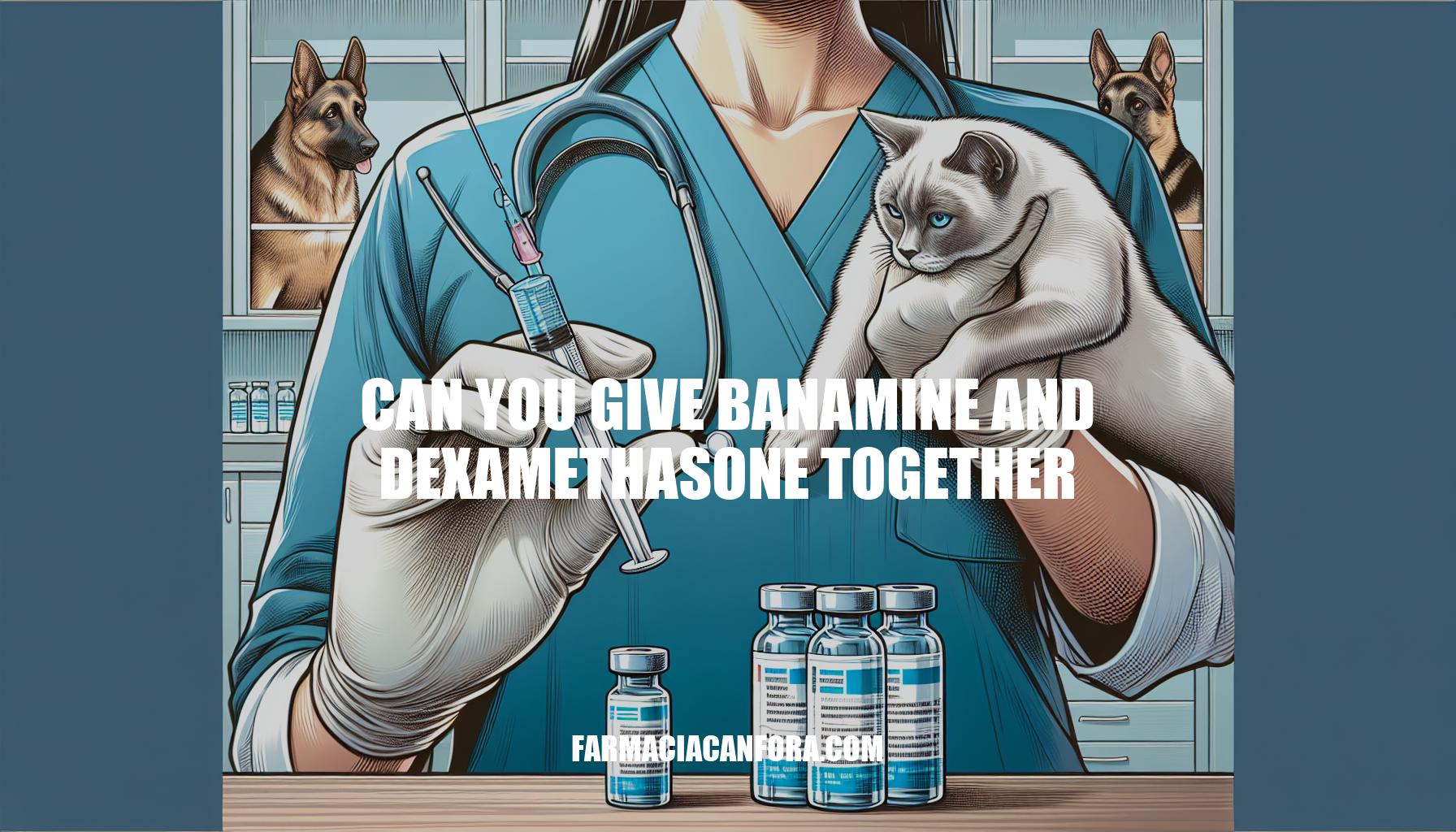 Can You Give Banamine and Dexamethasone Together