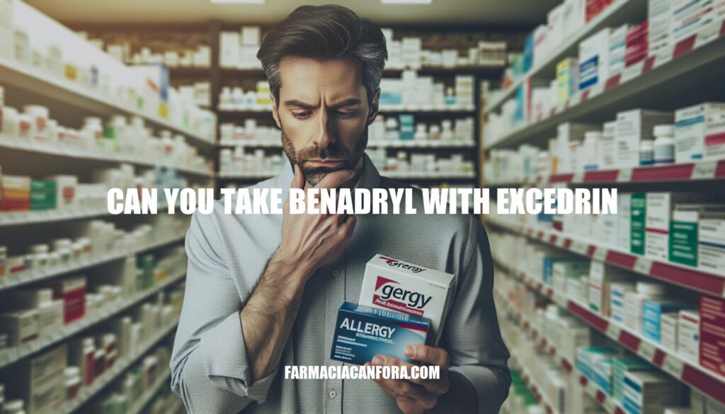 Can You Take Benadryl With Excedrin Safely can-you-take-benadryl-with-excedrin-safely