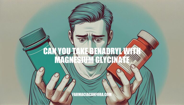 Can You Take Benadryl with Magnesium Glycinate: Interactions and Risks