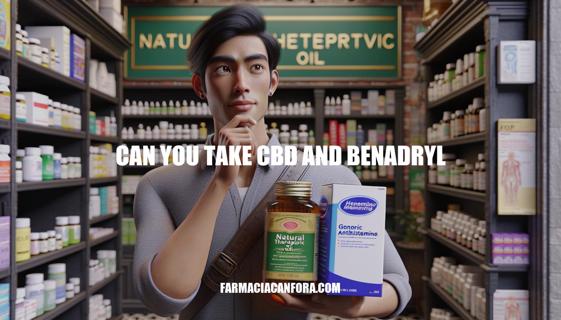Can You Take CBD and Benadryl: Risks and Considerations