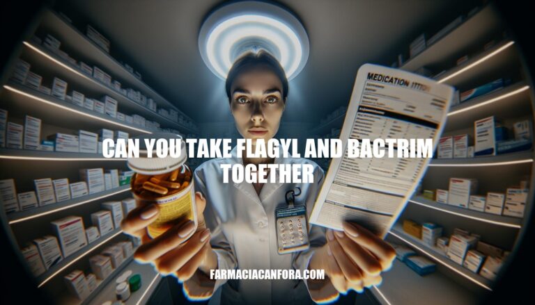 Can You Take Flagyl and Bactrim Together: Risks and Guidelines