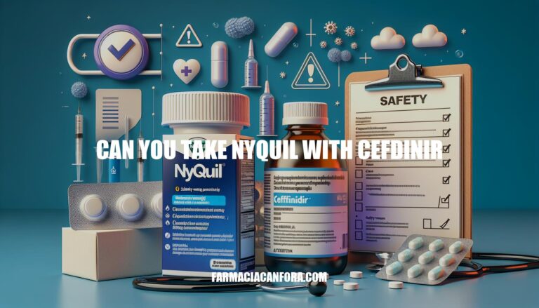 Can You Take Nyquil with Cefdinir: Safety Guidelines and Recommendations
