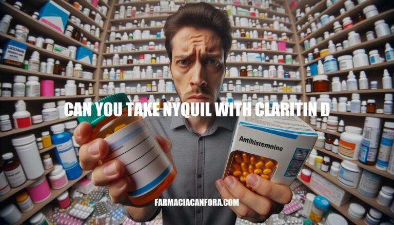 Can You Take Nyquil with Claritin D: Interactions and Safety Tips