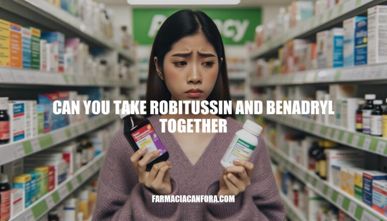 Can You Take Robitussin and Benadryl Together: Risks and Safety Precautions