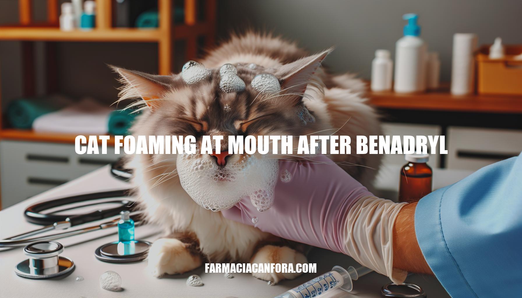 Cat Foaming at Mouth After Benadryl: Causes and Management