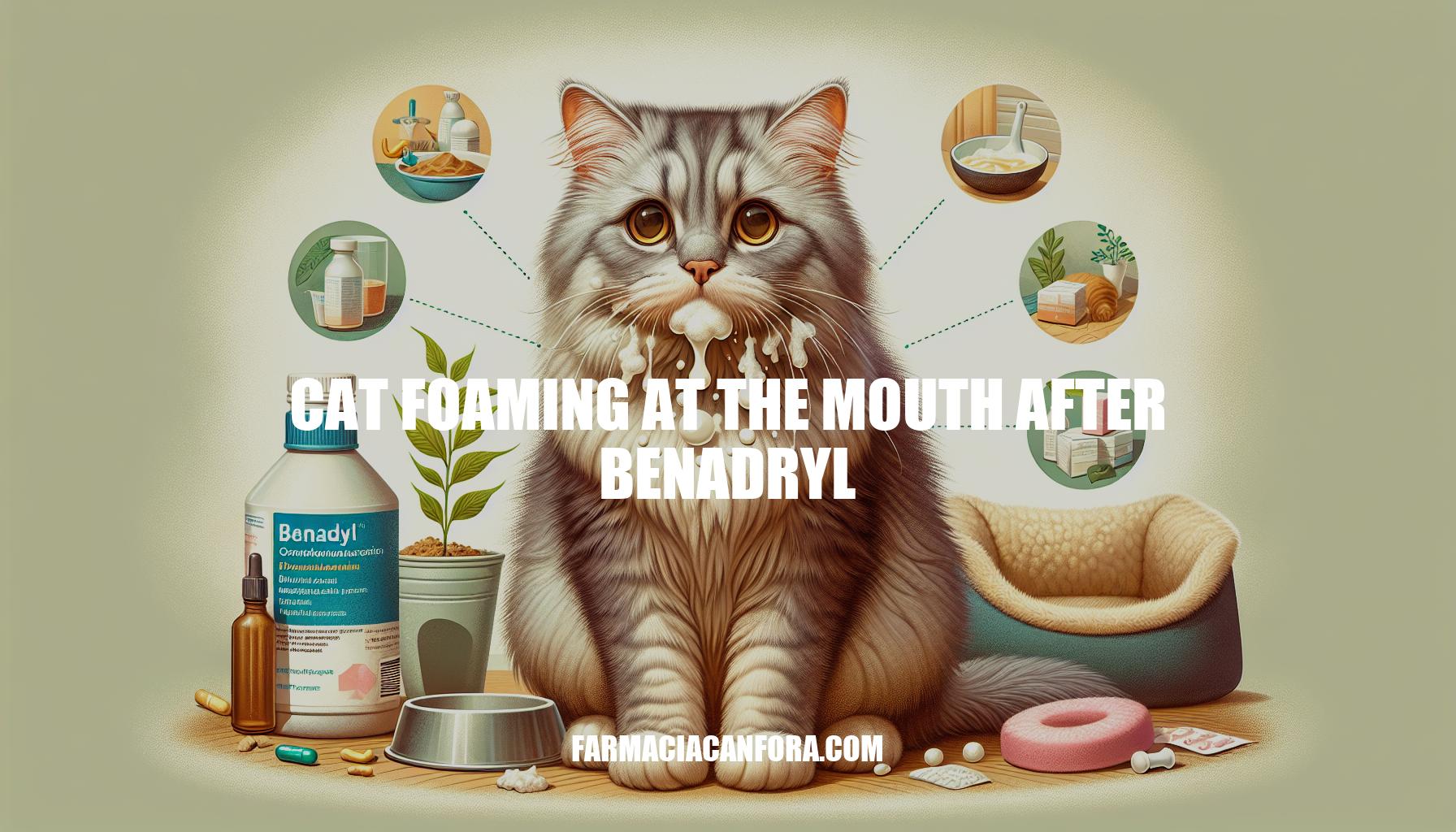Cat Foaming at the Mouth After Benadryl: Causes and Solutions