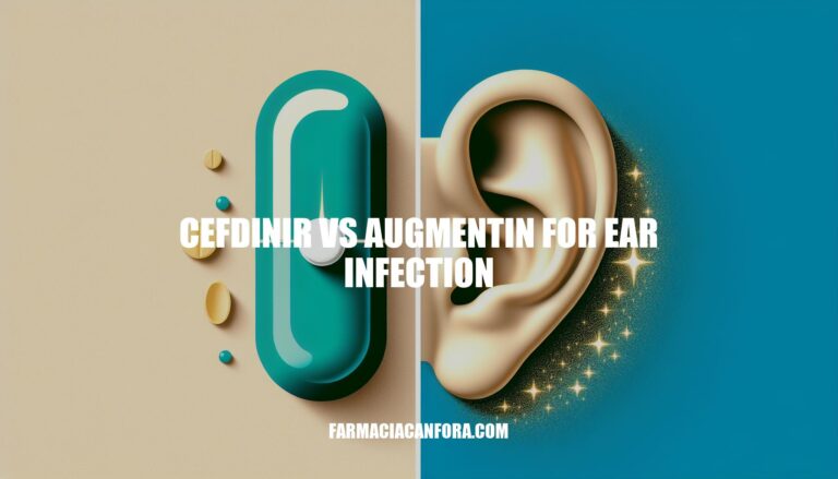 Cefdinir vs Augmentin for Ear Infection Comparison
