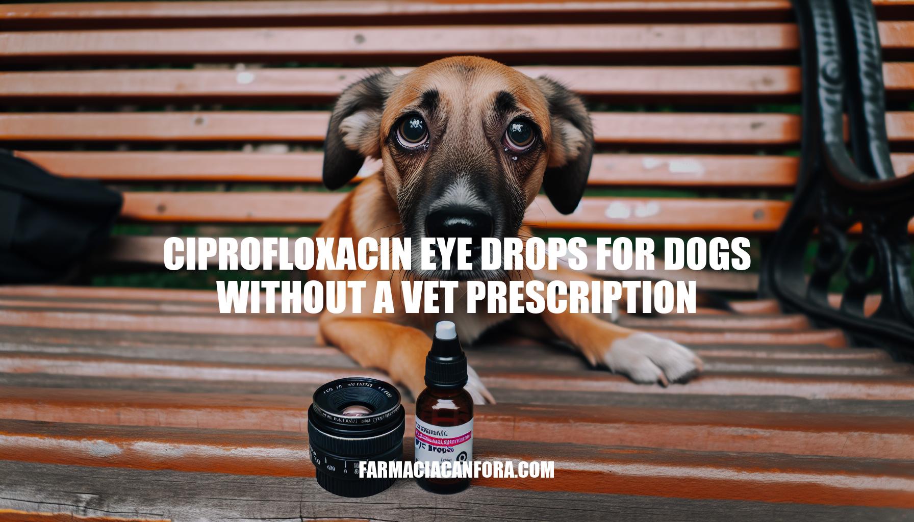 Ciprofloxacin Eye Drops for Dogs Without a Vet Prescription: What You Need to Know