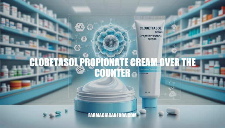 Clobetasol Propionate Cream Over the Counter: A Comprehensive Guide