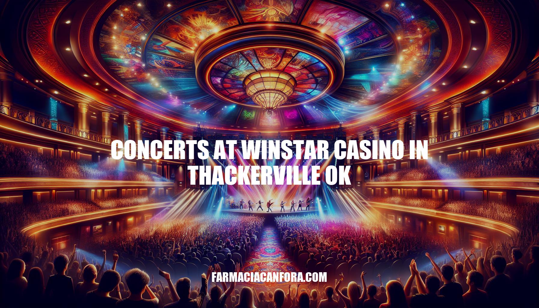 Concerts at Winstar Casino in Thackerville, OK: The Ultimate Entertainment Experience