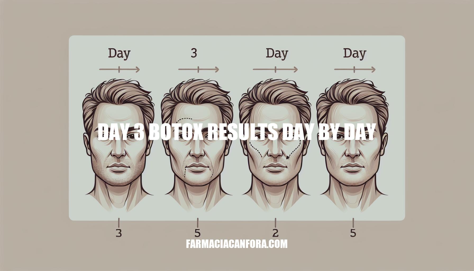 Day 3 Botox Results: Day by Day Guide