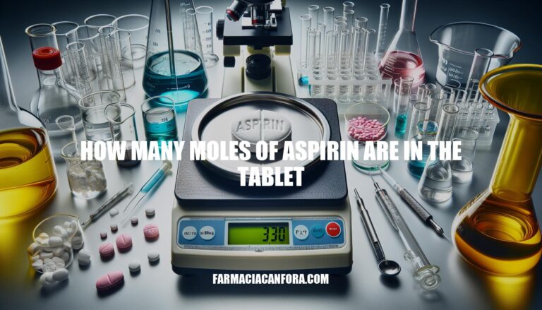 Determining How Many Moles of Aspirin are in the Tablet
