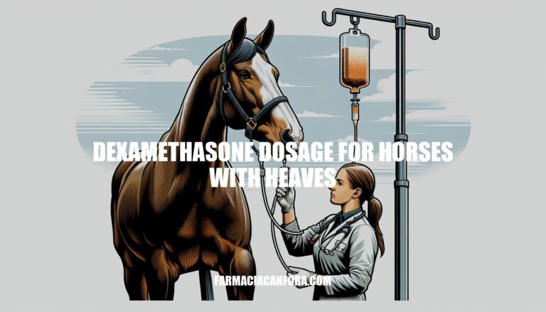 Dexamethasone Dosage for Horses with Heaves