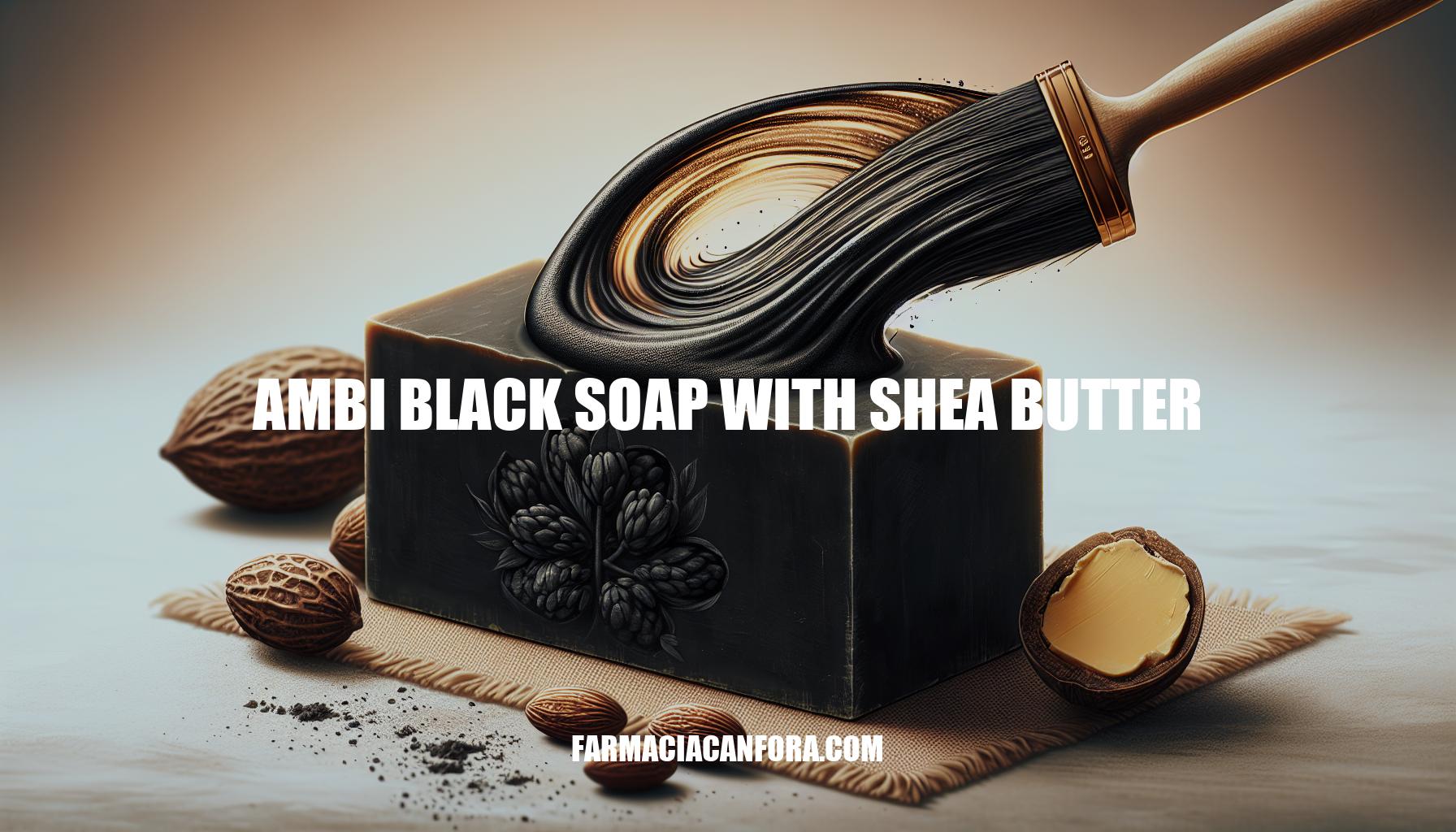 Discover the Benefits of Ambi Black Soap with Shea Butter