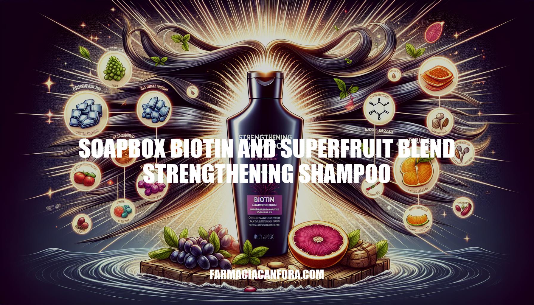 Discover the Benefits of Soapbox Biotin and Superfruit Blend Strengthening Shampoo