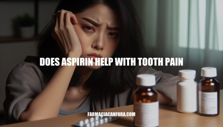 Does Aspirin Help with Tooth Pain: Exploring Effectiveness and Risks