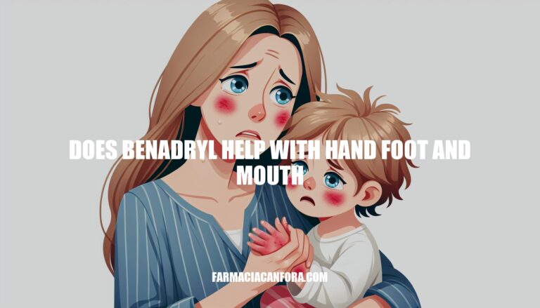 Does Benadryl Help with Hand Foot and Mouth