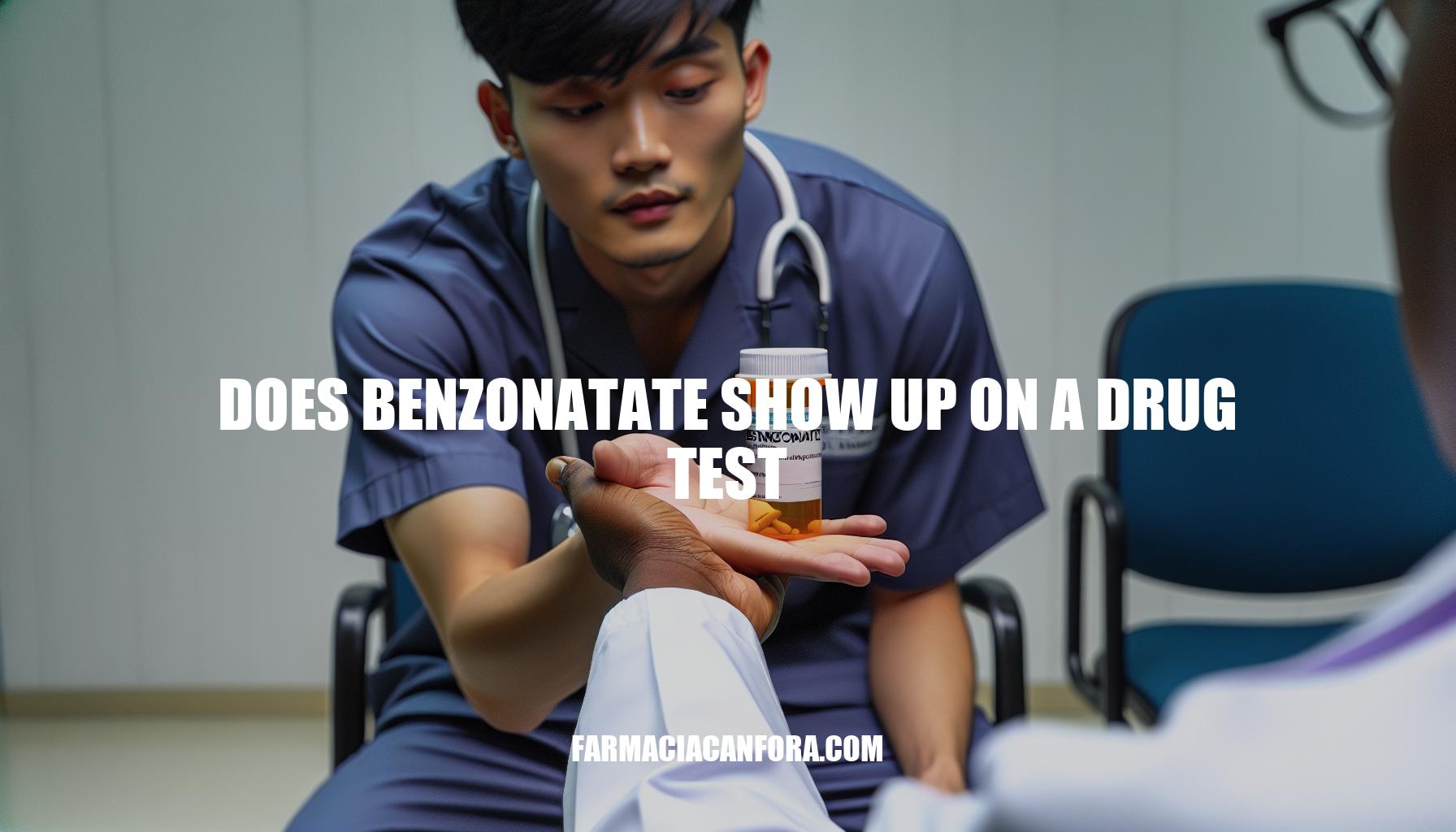 Does Benzonatate Show Up on a Drug Test