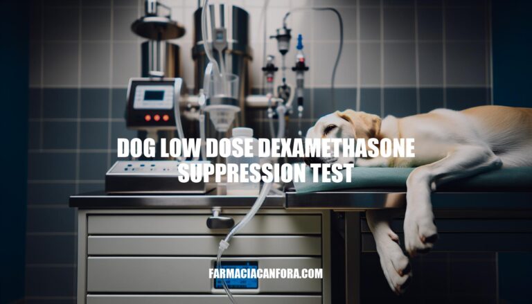 Dog Low Dose Dexamethasone Suppression Test Guide