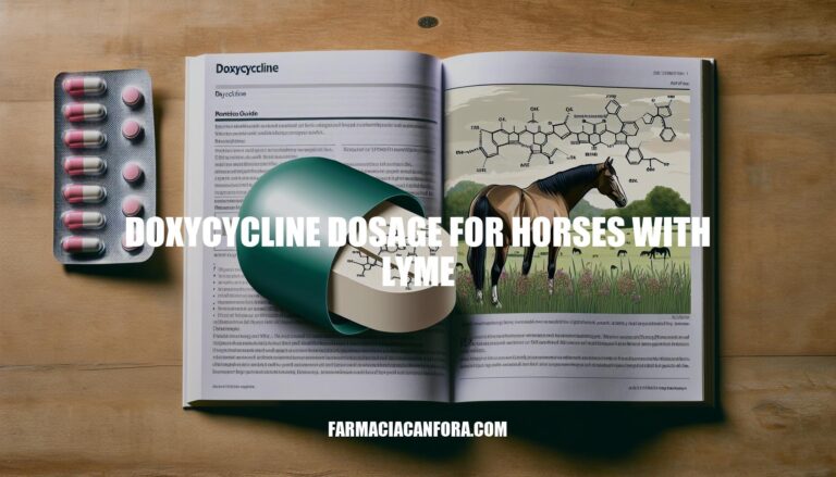 Doxycycline Dosage for Horses with Lyme: Complete Guide