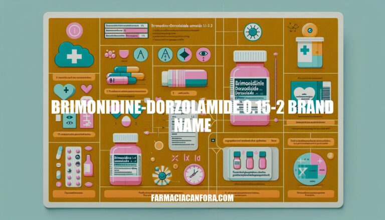 Essential Guide to Brimonidine-Dorzolamide 0.15-2 Brand Name