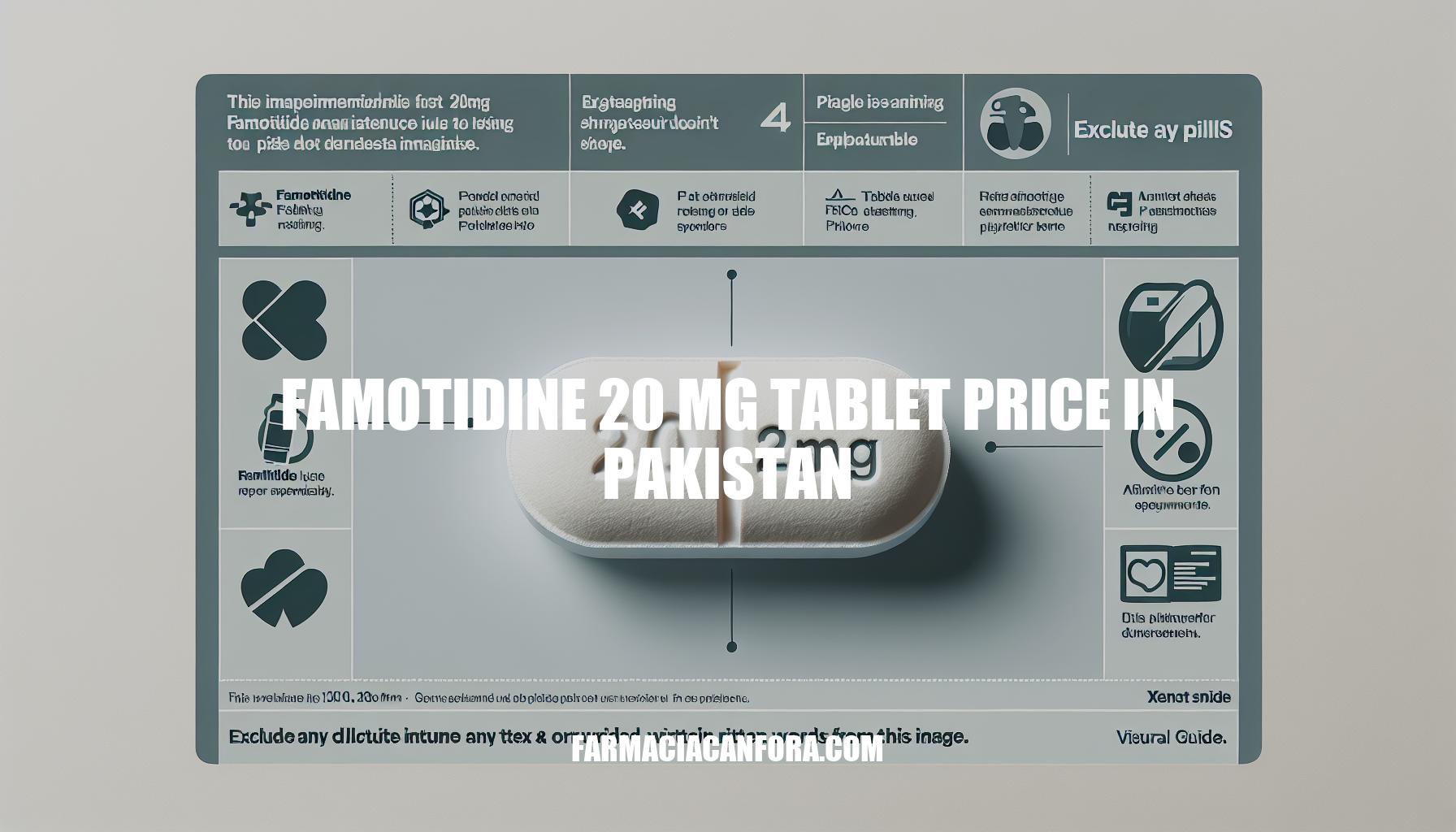 Famotidine 20 mg Tablet Price in Pakistan: A Comprehensive Guide
