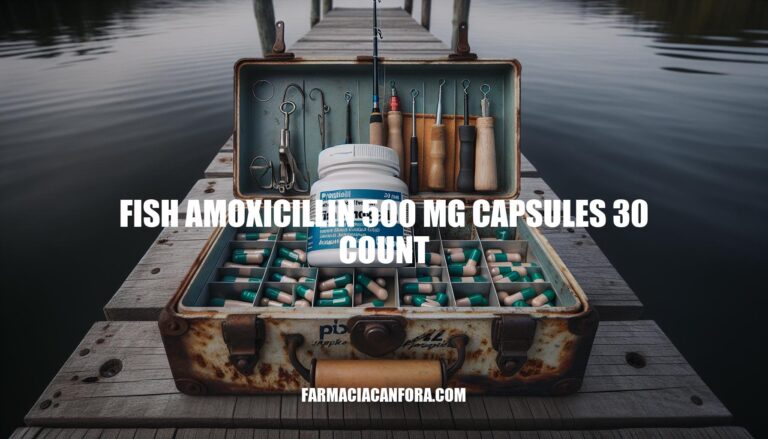 Fish Amoxicillin 500 mg Capsules 30 Count: Benefits and Dosage Guide