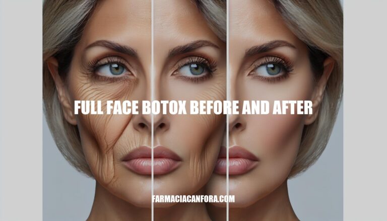 Full Face Botox Before and After: Transformative Results Guide