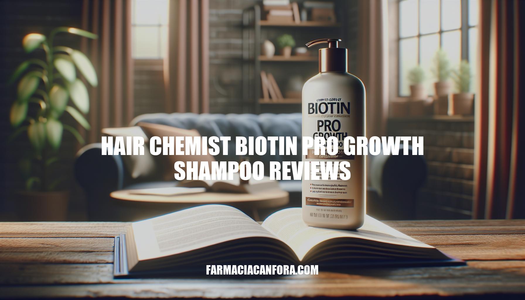 Hair Chemist Biotin Pro Growth Shampoo Reviews Complete Guide