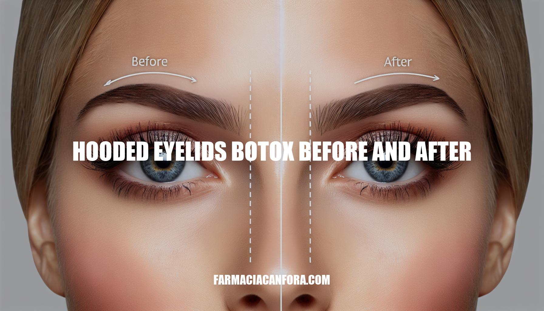 Hooded Eyelids Botox Before and After: A Comprehensive Guide