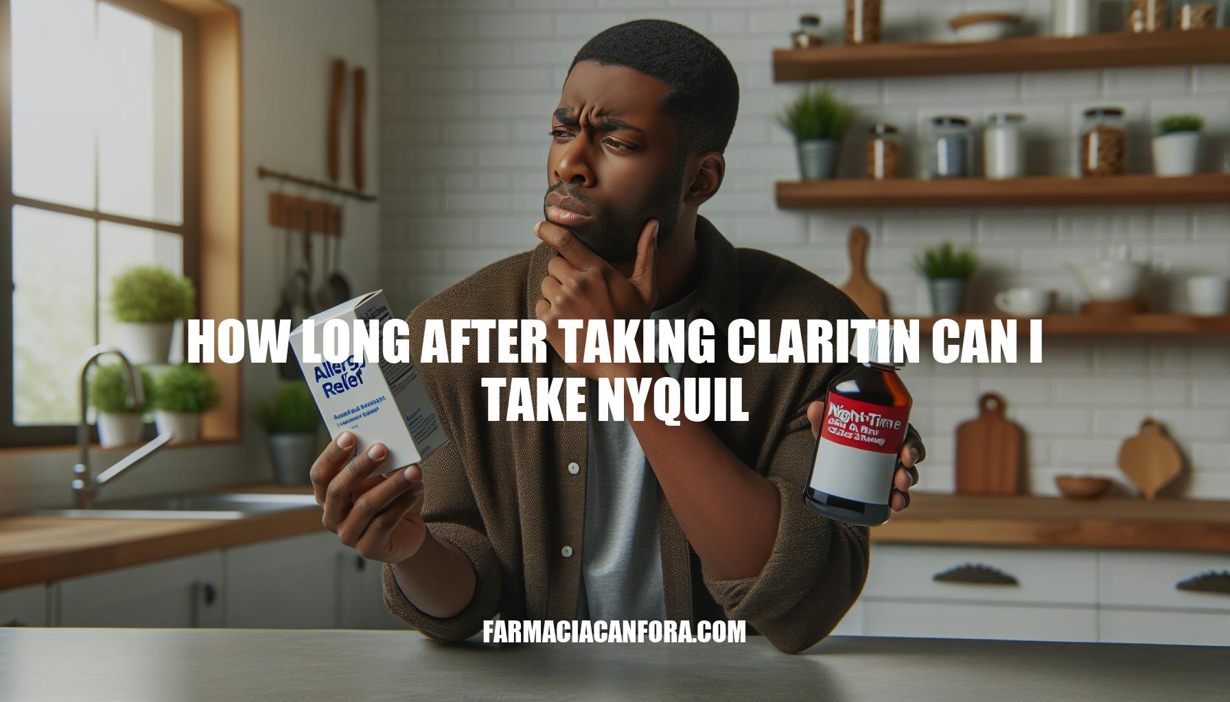 How Long After Taking Claritin Can I Take Nyquil