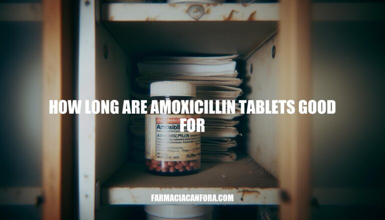 How Long Are Amoxicillin Tablets Good For