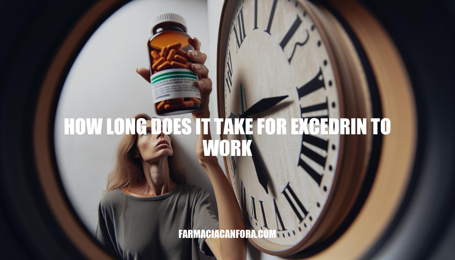 How Long Does It Take for Excedrin to Work