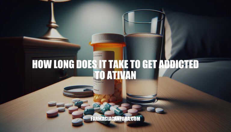 How Long Does It Take to Get Addicted to Ativan: A Guide