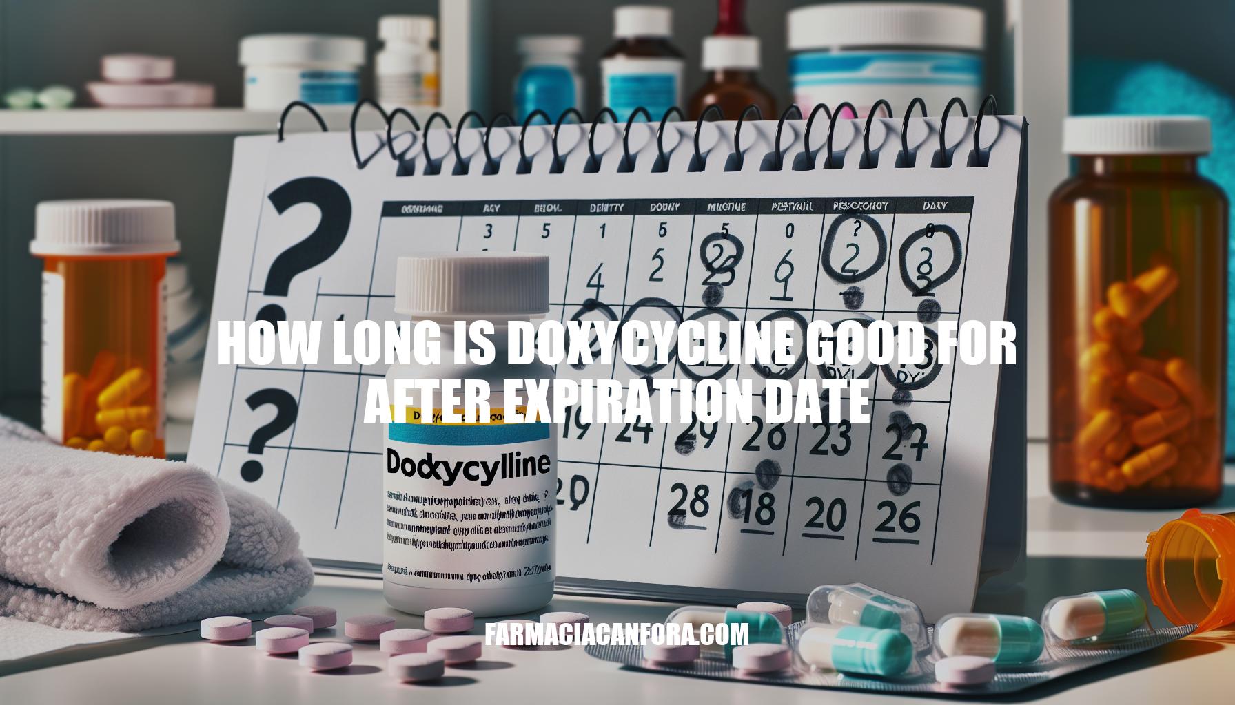 How Long is Doxycycline Good for After Expiration Date