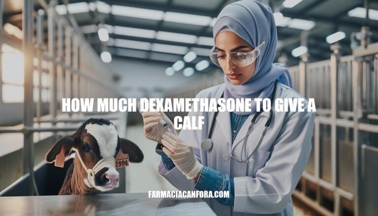 How Much Dexamethasone to Give a Calf: Dosage Guidelines and Administration Tips