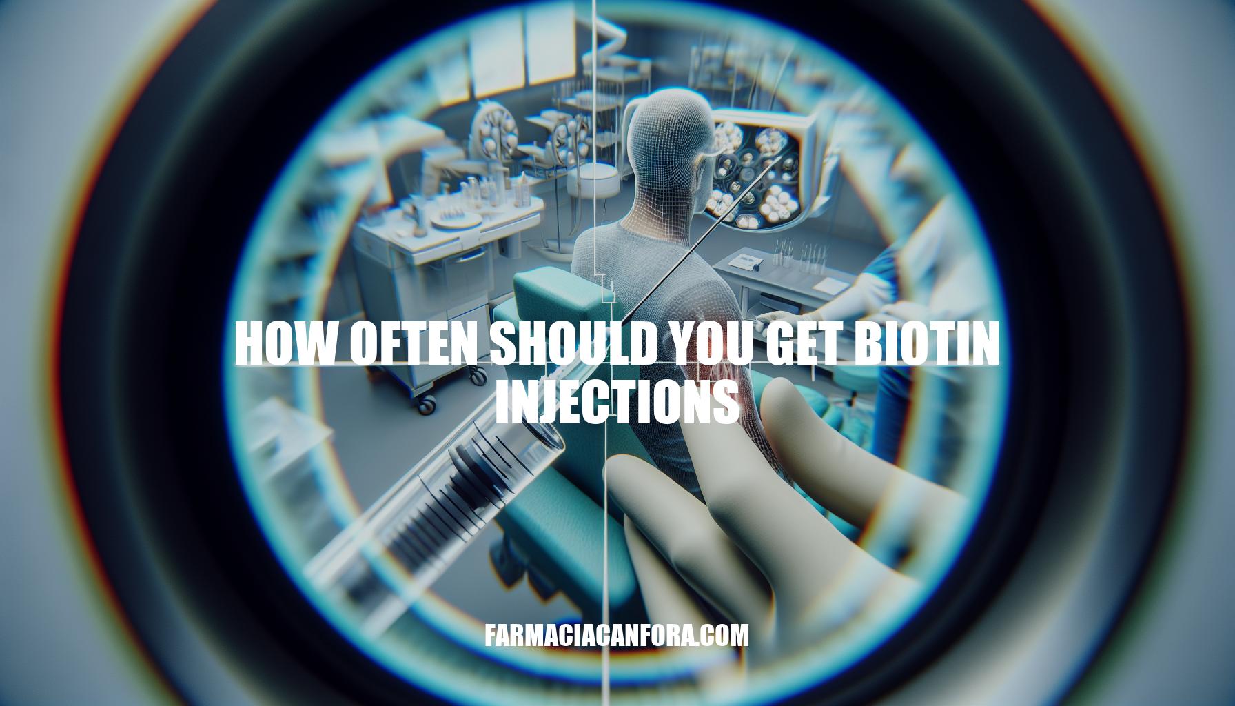 How Often Should You Get Biotin Injections: Frequency Guide
