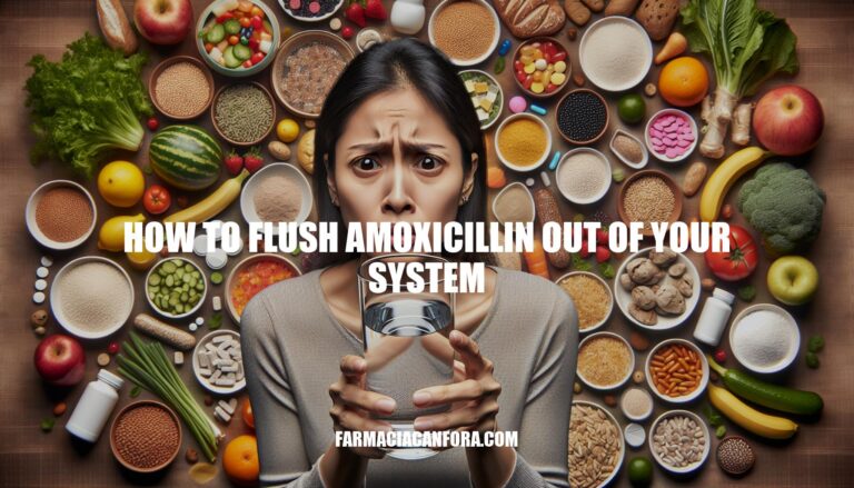 How to Flush Amoxicillin Out of Your System