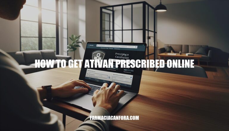 How to Get Ativan Prescribed Online: A Comprehensive Guide
