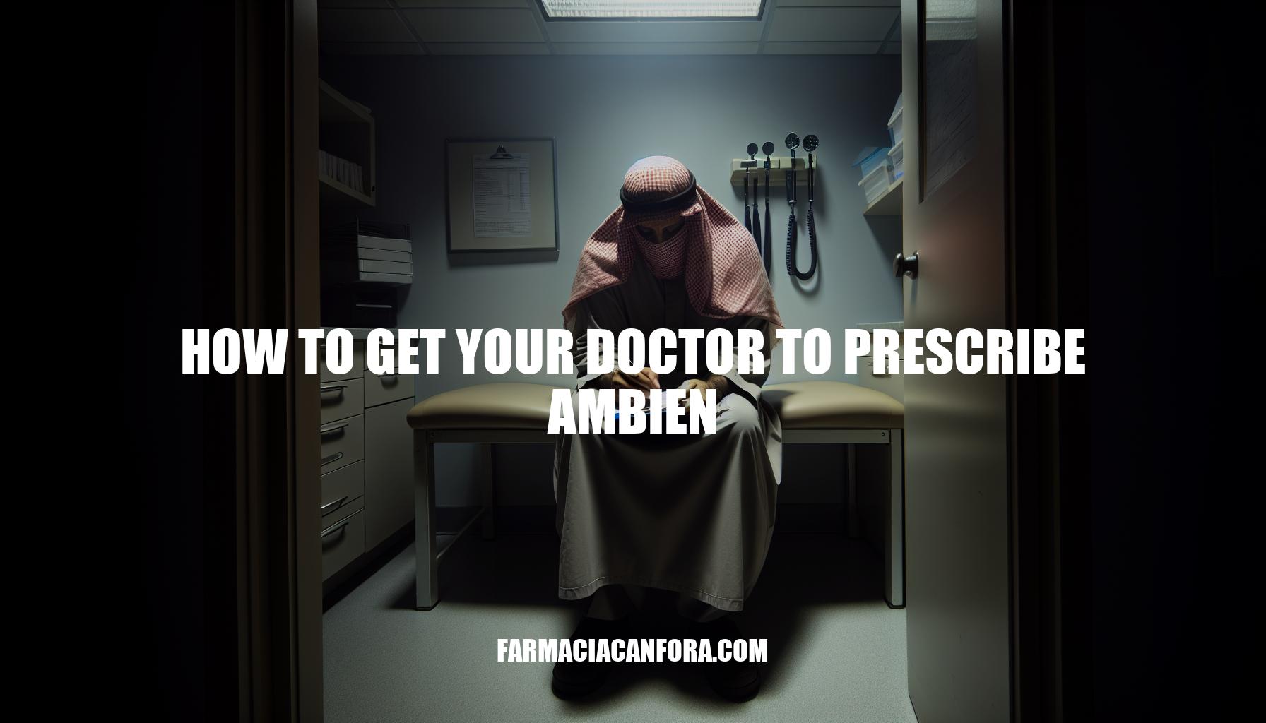 How to Get Your Doctor to Prescribe Ambien