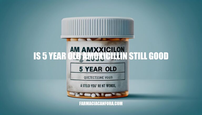 Is 5-Year-Old Amoxicillin Still Good?